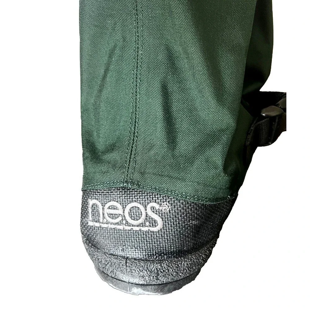 NEOS Voyager VN2 Overshoes Adult XL Green Black Nylon All Season Waterproof Hunt